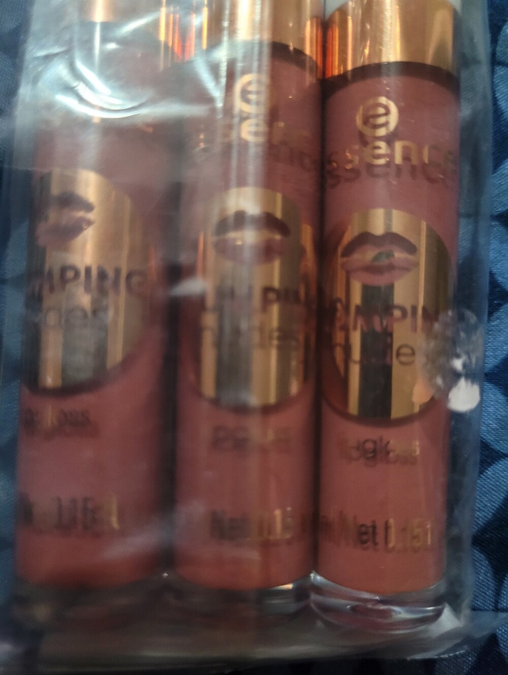 3x Essence Plumping Rose Mauve Lipgloss 03 Shes So Extra BNWOB